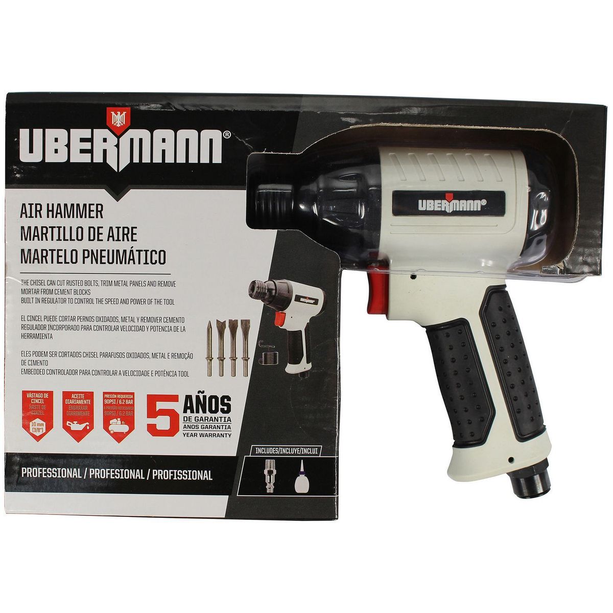 Martelo Pneumático de 190 Mm Ubermann, marca Ubermann - Foto Principal