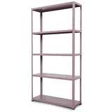 Estante de Metal com 5 Prateleiras 175x90x30cm Lilás