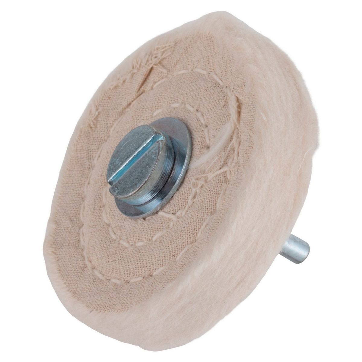 Jogo com 4 Rodas de Polimento 3" Branco Bauker, marca  - Foto 2