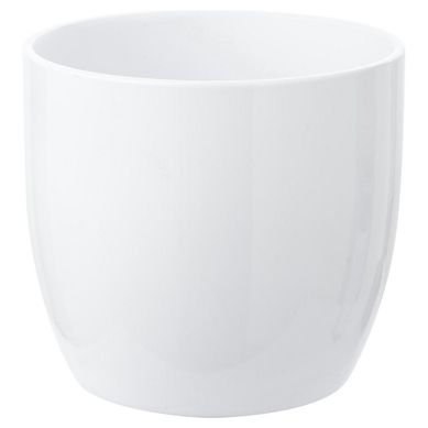 Vaso Cermico Basel 24cm Branco
