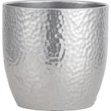 Vaso de Cerâmica 19cm Cinza