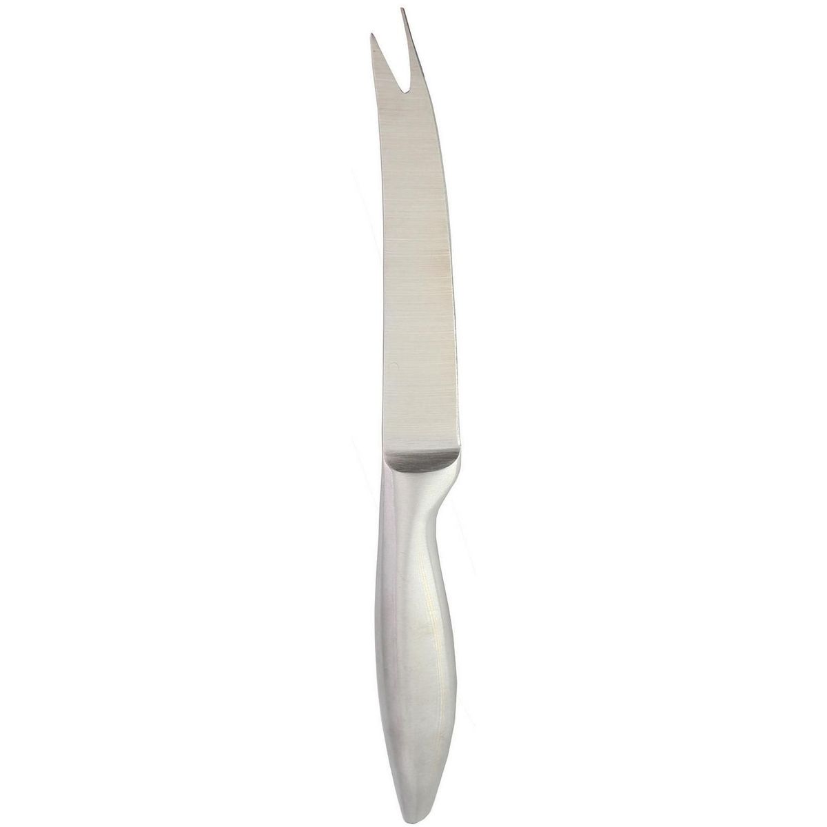 Faca para Queijo 5,5" Cabo de Aço Prata, marca Just Home Collection - Foto Principal
