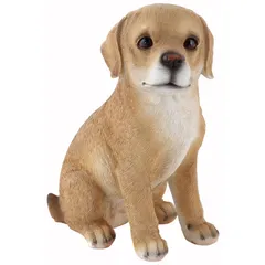 Cachorro Decorativo para Jardim 21cm Colorido