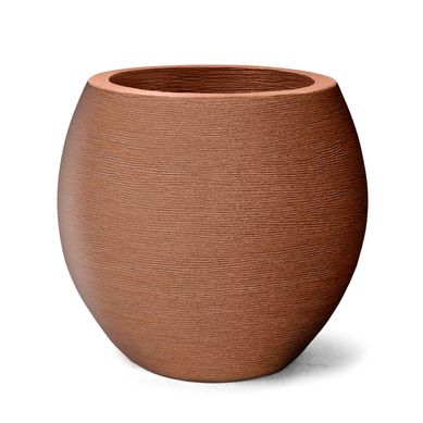 Vaso Grafiato Oval 32 Ferrugem