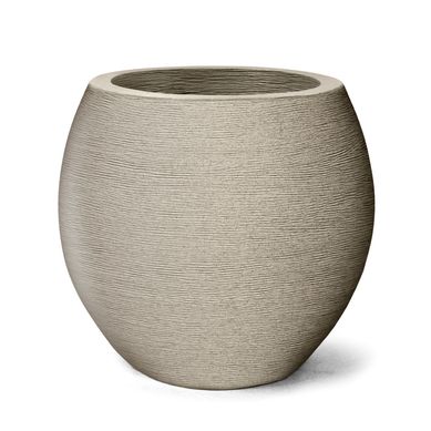 Vaso Grafiato Oval 32 Granito