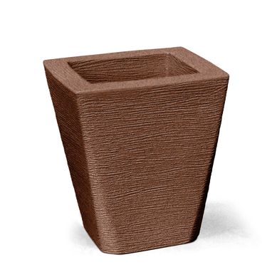 Vaso Grafiato Trapzio 35 Ferrugem