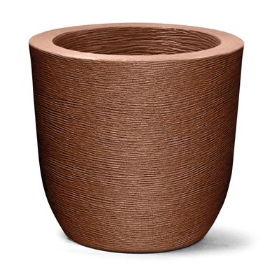 Vaso Grafiato Redondo 40 Ferrugem