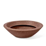 Vaso Grafiato Concha 12 Ferrugem