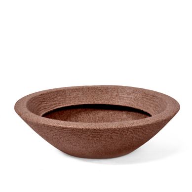 Vaso Grafiato Concha 12 Ferrugem