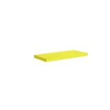 Prateleira com Suporte 25x90x4,0cm Amarelo Just Home Collection
