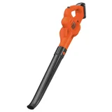 Soprador de Folhas sem Fio 20V Lítio Ion Laranja e Preto Black+Decker