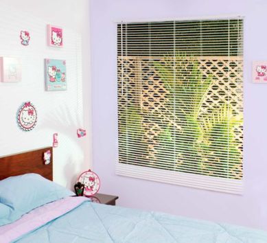 Persiana de PVC 180x180cm Branco