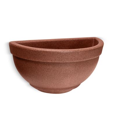 Vaso de Parede Texturizado 34 Ferrugem