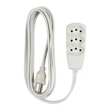Extensão 3 Pinos 2P+T 10A 3 Tomadas Cabo Pp Com 8M