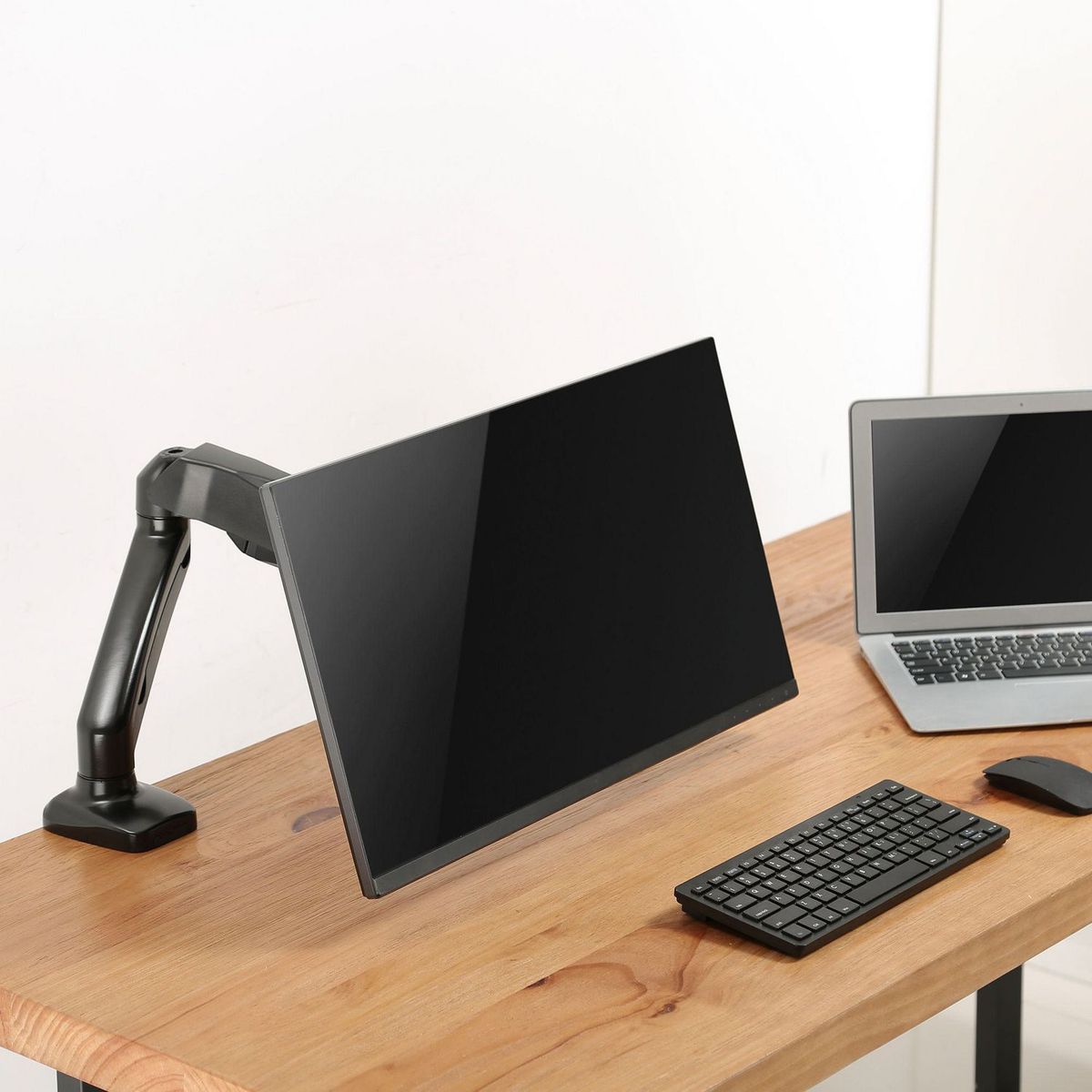 Suporte de Mesa para Monitor 13" a 27" Preto, marca Dairu - Foto 2