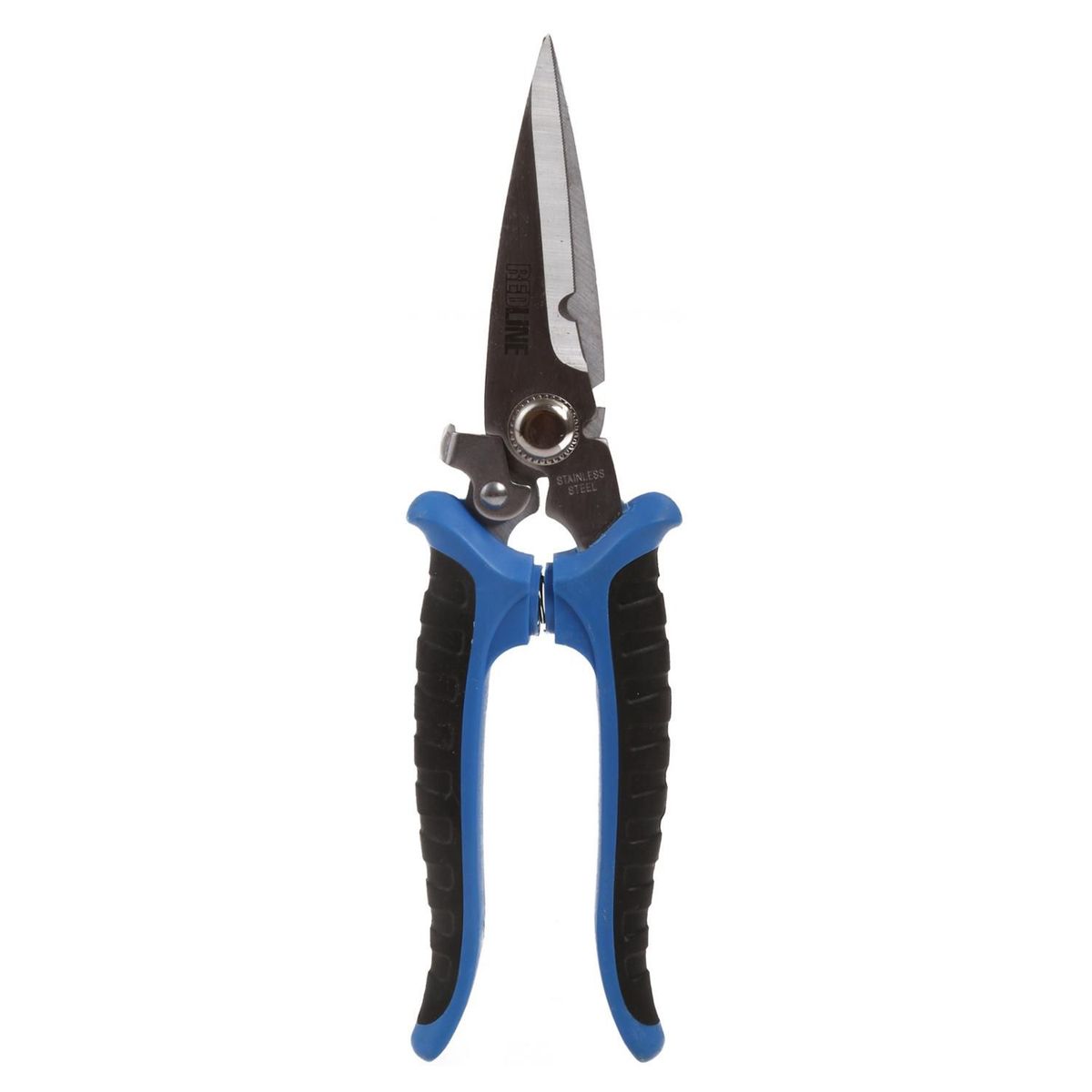 Tesoura Mini Max Azul e Preto, marca Redline - Foto Principal