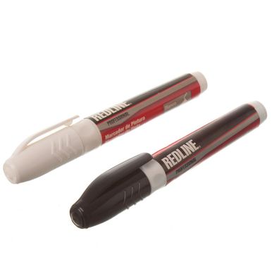 Kit Marcadores Permanentes com 2 Peas Branco e Preto