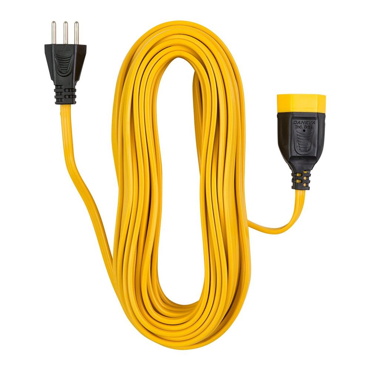 Prolongador 3 Pinos 2P+T 10A Cabo Pp Com 15m Daneva, marca GL Eletro - Foto Principal