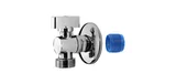 Torneira Máquina De Lavar Roupa E Lava-Louça Esfera 1/4 Volta 1/2 E 3/4" Pvc Cromada
