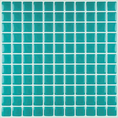 Pastilha de PVC Adesivo Verde Turquesa 30x30cm