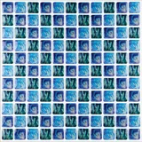 Pastilha de PVC Adesivo Azul Oceano 30x30cm