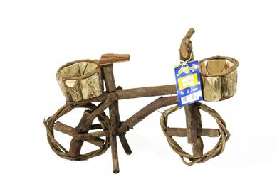 Bicicleta de Madeira