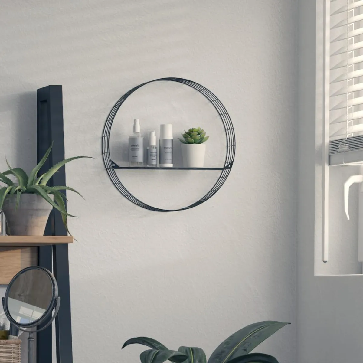 Prateleira em Metal Preto, marca Home Make - Foto 2