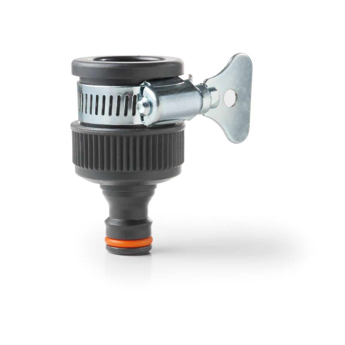 Adaptador Engate Rápido para Torneira com Abraçadeira Preto, marca GF Kadox - Foto Principal