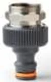 Adaptador Engate Rápido para Torneira com Nivelamento de Met 3/4" Preto
