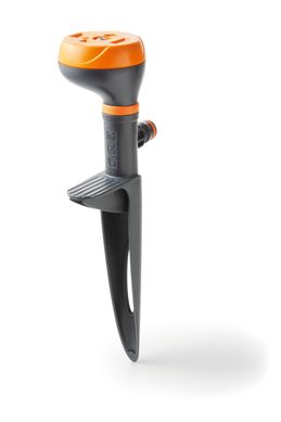 Aspersor Mini Driver 4 Funes com Engate Rpido Cinza