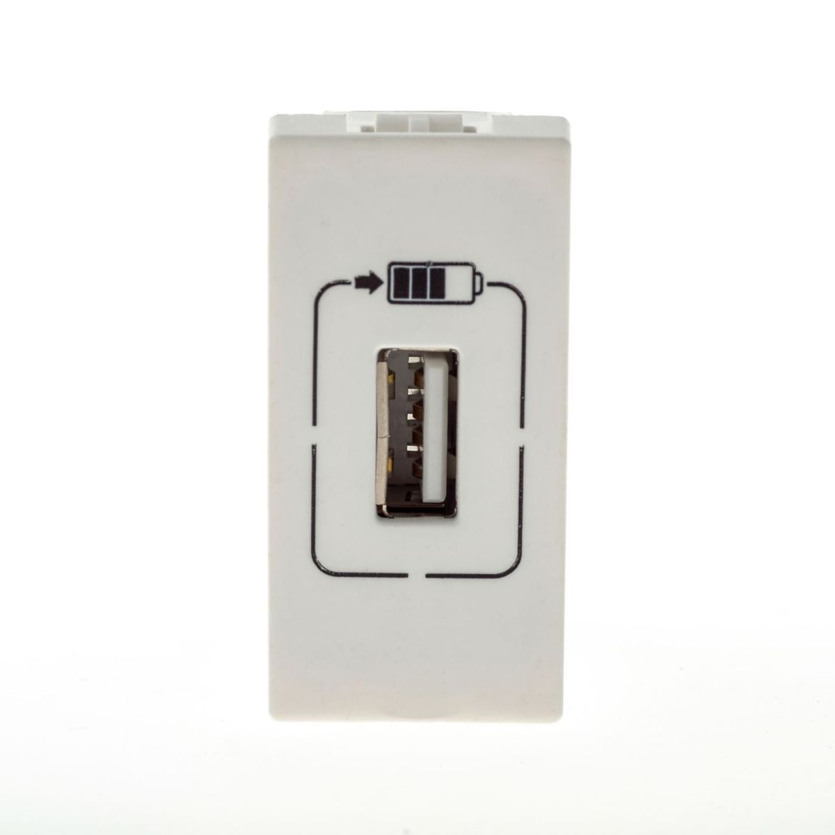 Módulo Carregador Usb 1,5A Pialplus+ Branca Bivolt, marca Legrand - Foto Principal