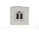 Módulo Carregador Usb 2,6A Pialplus+ Branca Bivolt