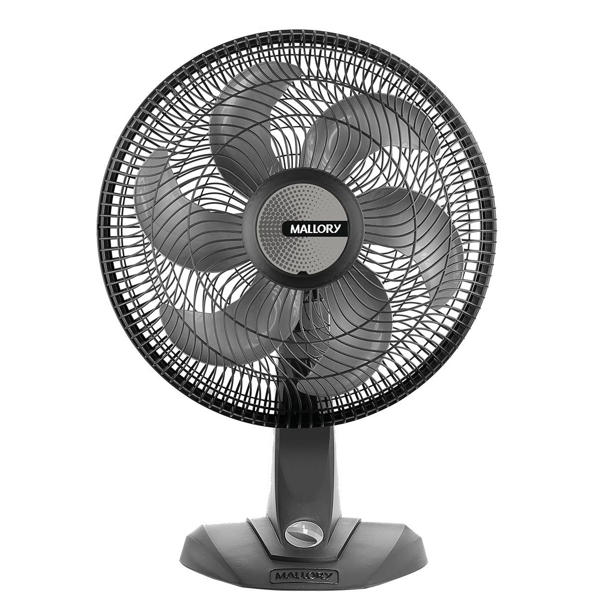 Ventilador de Mesa 40cm 6 Pás Olimpo TS Preto e Grafite 127V, marca Mallory - Foto Principal