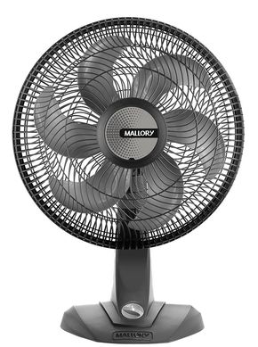 Ventilador de Mesa 40cm 6 Ps Olimpo TS Preto e Grafite 220V