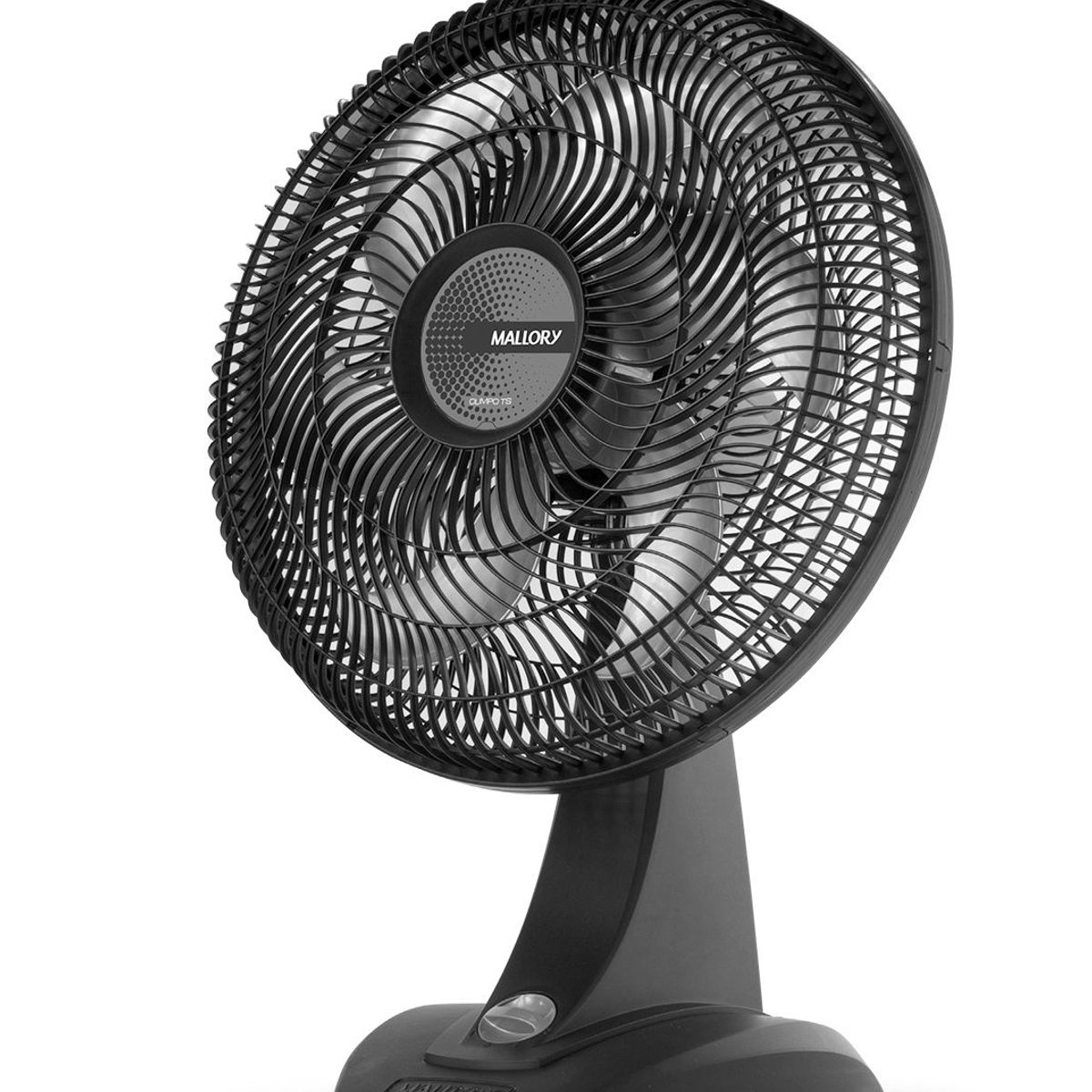 Ventilador de Mesa 40cm 6 Pás Olimpo TS Preto e Grafite 220V, marca Mallory - Foto 2