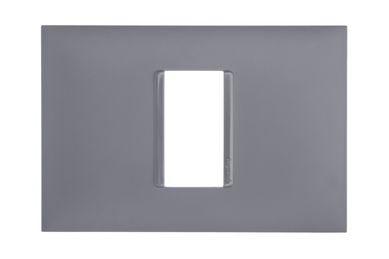 Placa Pialplus+ Cinza 4X2 1 Posto