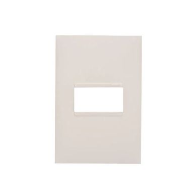 Placa Pialplus+ Branca 4X2 1 Posto