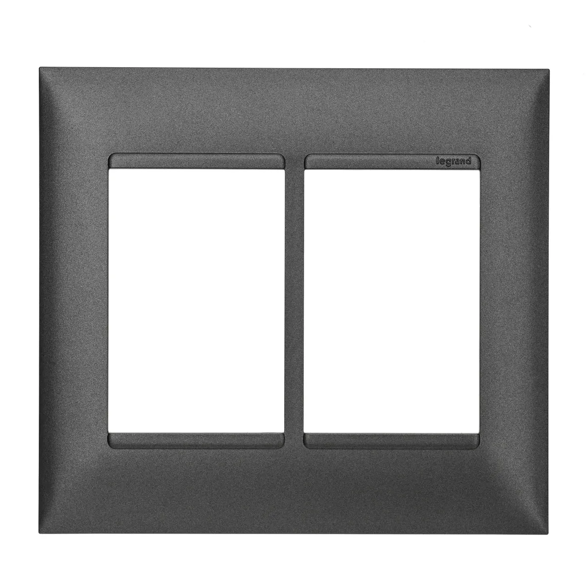 Placa Pialplus+ Preto Onix 4X4 6 Postos, marca Legrand - Foto Principal