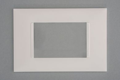 Placa Pialplus+ Branca 4X2 3 Postos