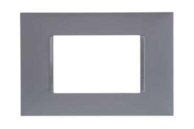Placa Pialplus+ Cinza 4X2 3 Postos