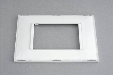 Placa Pialplus+ Kristal 4X2 3 Postos