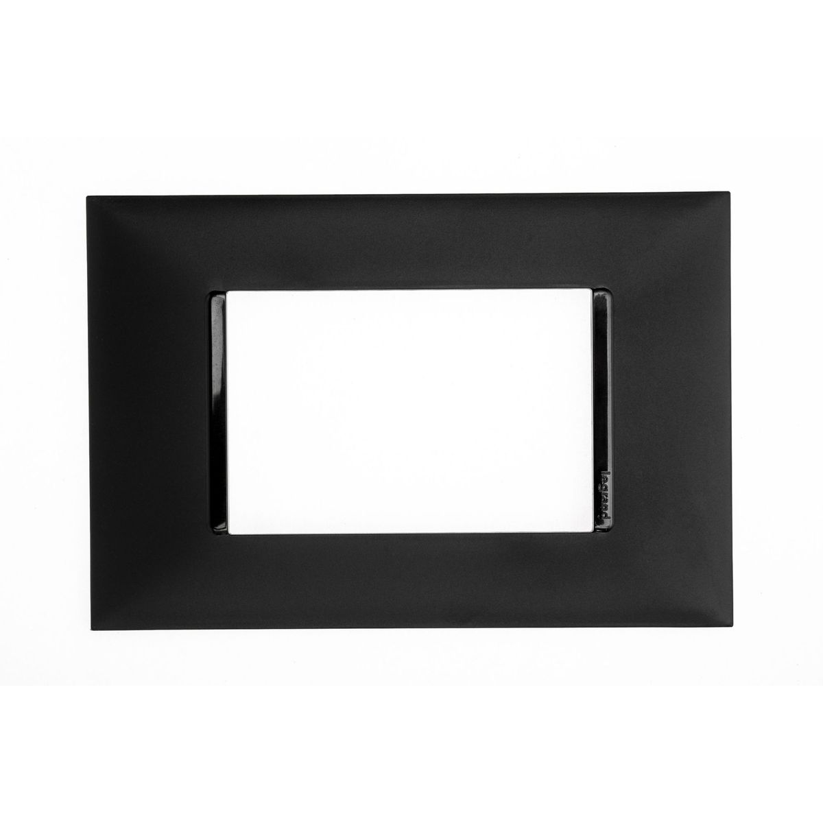 Placa Pialplus+ Preto 4X2 3 Postos, marca Legrand - Foto Principal