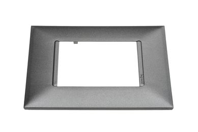 Placa Pialplus+ Aluminio 4X2 3 Postos