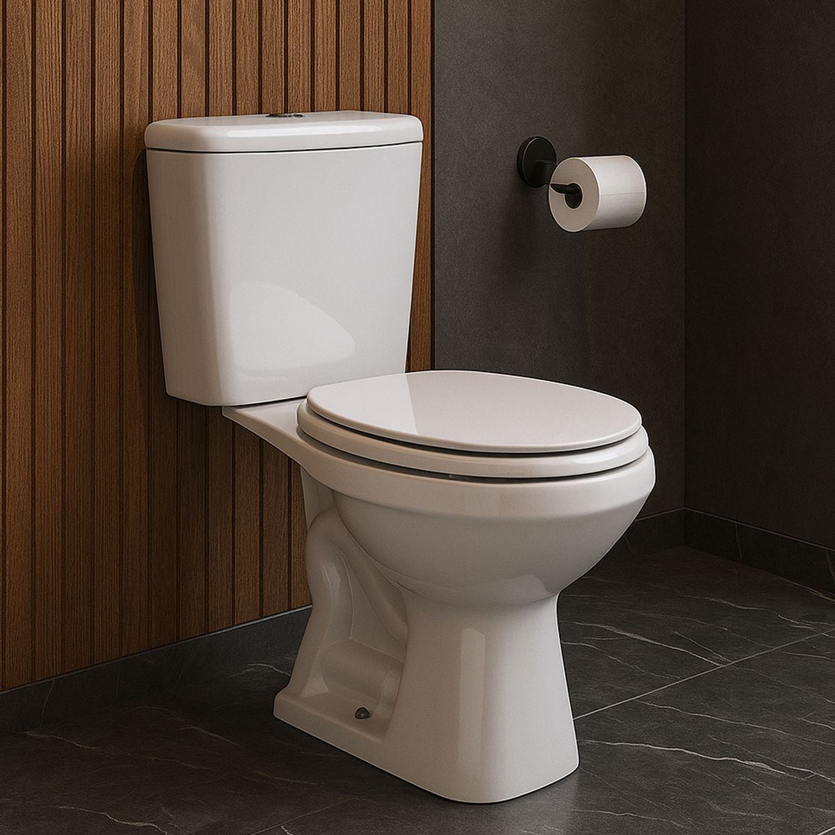 Kit Vaso Sanitário e Caixa Acoplada Aspen 75x37,5x65cm Branco Deca, marca Deca - Foto Principal