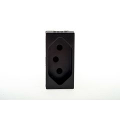 módulo Tomada 10A Pialplus+ Preto Bivolt
