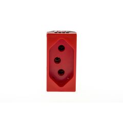 módulo Tomada 20A Pialplus+ Vermelho Bivolt
