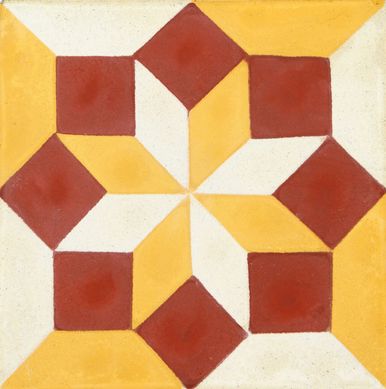 Ladrilho Hidrulico Losango 20x20cm Decorado