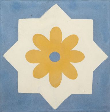Ladrilho Hidrulico Margarida 20x20cm