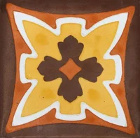 Ladrilho Hidráulico Angélica 01 20x20cm Decorado