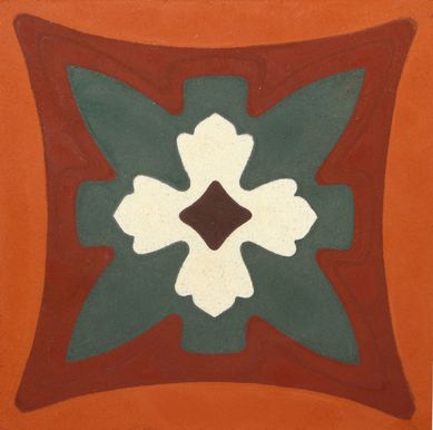 Ladrilho Hidrulico Jasmin 20x20cm Decorado